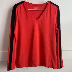 Lauren Ralph Lauren Active Red Long Sleeve
